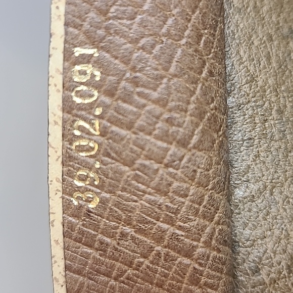 GUCCI ACCESSORIES VINTAGE 70'S WEB SHERRY COATED CANVAS TOTE BAG W SERIAL# - Picture 16 of 17